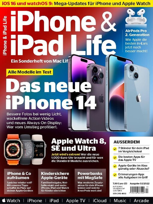 Title details for iPhone & iPadLife by falkemedia GmbH & Co. KG. - Available